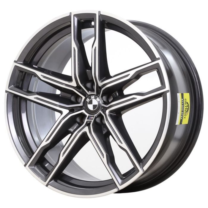 BMW M8 Wheel Rim Machined Grey 86562 (F) Stock Factory OEM Replacement