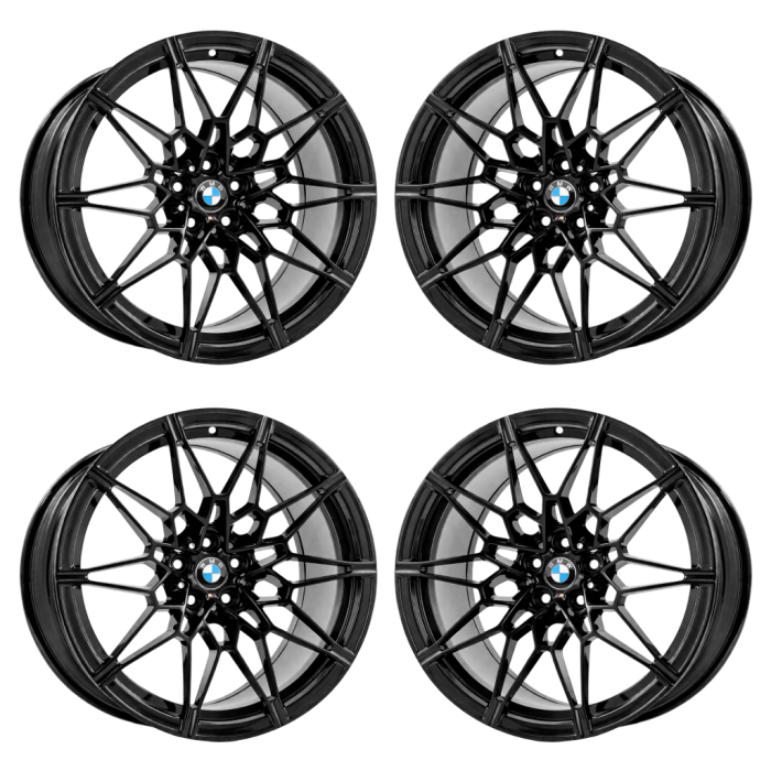 BMW M3 Exchange Wheels Set of 4-Exchange Rims Set of 4 Gloss Black 86608 (F)