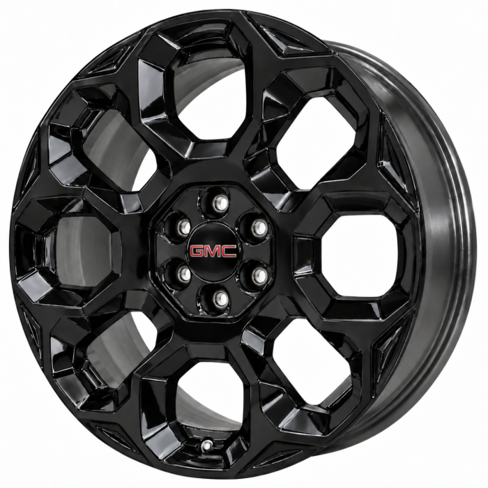 GMC Yukon Wheel Rim Gloss Black 8991A Stock Factory OEM Replacement