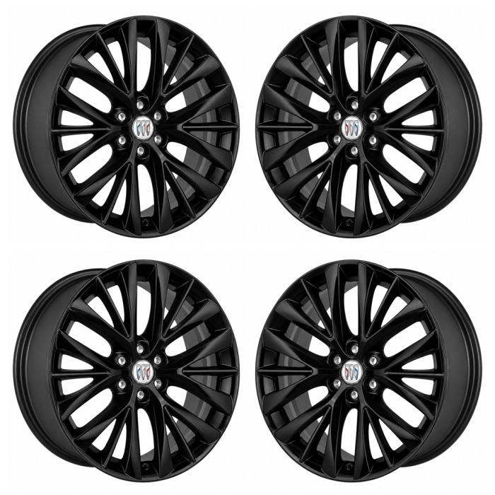 Buick Enclave Exchange Wheels Set of 4-Exchange Rims Set of 4 Gloss Black ALY90043