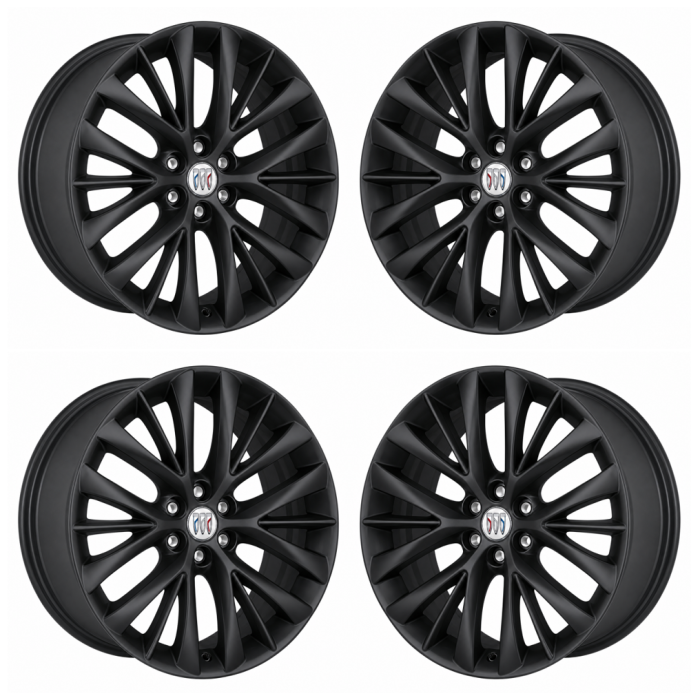 Buick Enclave Exchange Wheels Set of 4-Exchange Rims Set of 4 Satin Black ALY90043