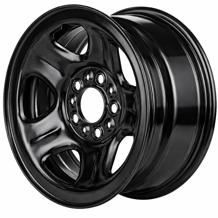 Jeep Cherokee Wheel Rim Black Steel 9012 Stock Factory OEM Replacement