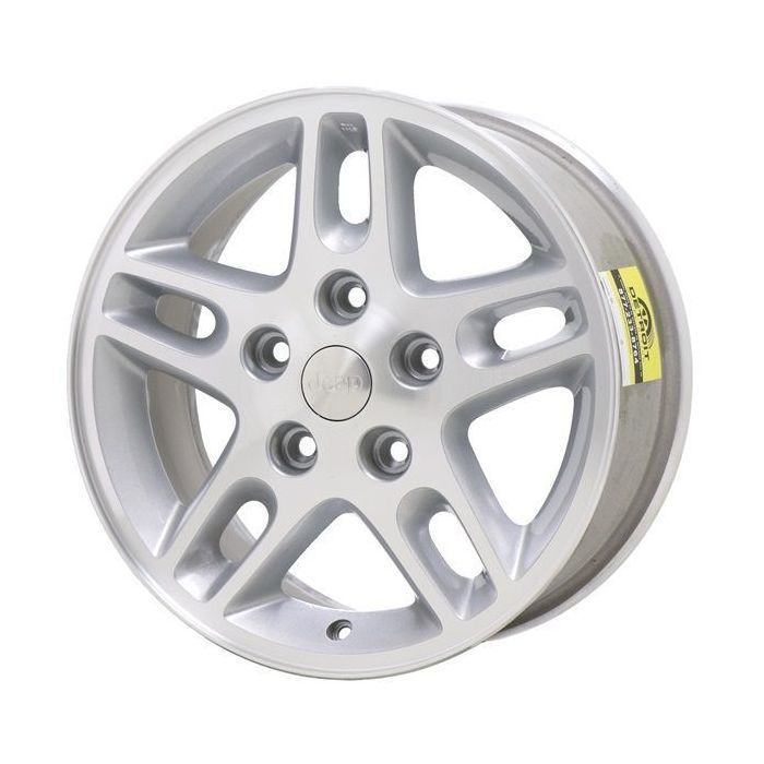 Jeep Grand Cherokee Wheel Rim Machined Silver 9041 Stock Factory OEM Replacement