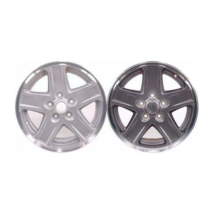 Jeep Liberty Wheel Rim Machined Lip Grey 9056 Stock Factory OEM Replacement