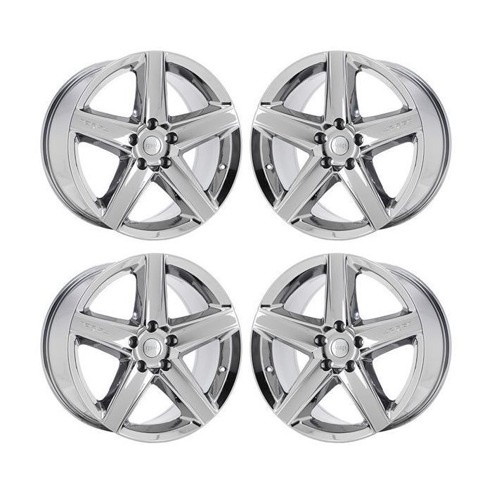 Jeep Grand Cherokee Wheel Rim PVD Bright Chrome 9062 (F) Stock Factory OEM Replacement