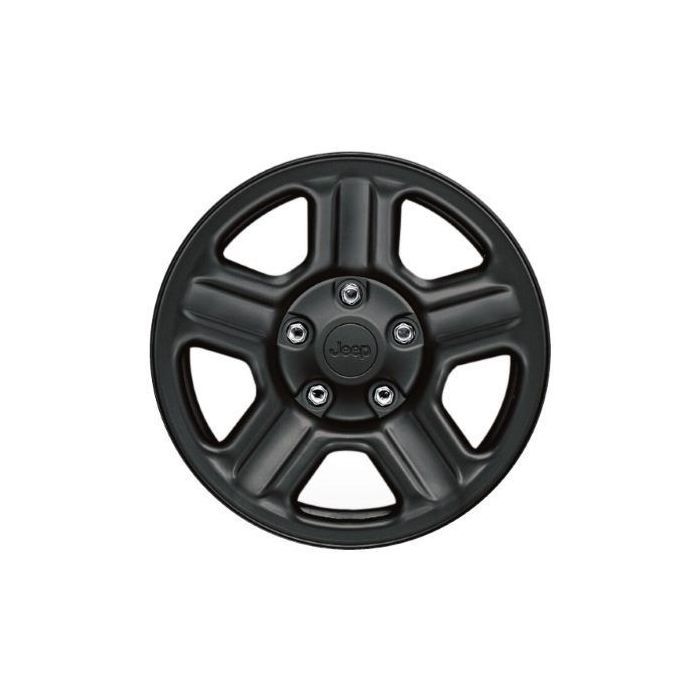 Jeep Wrangler Wheel Rim Black Steel 9072 Stock Factory OEM Replacement