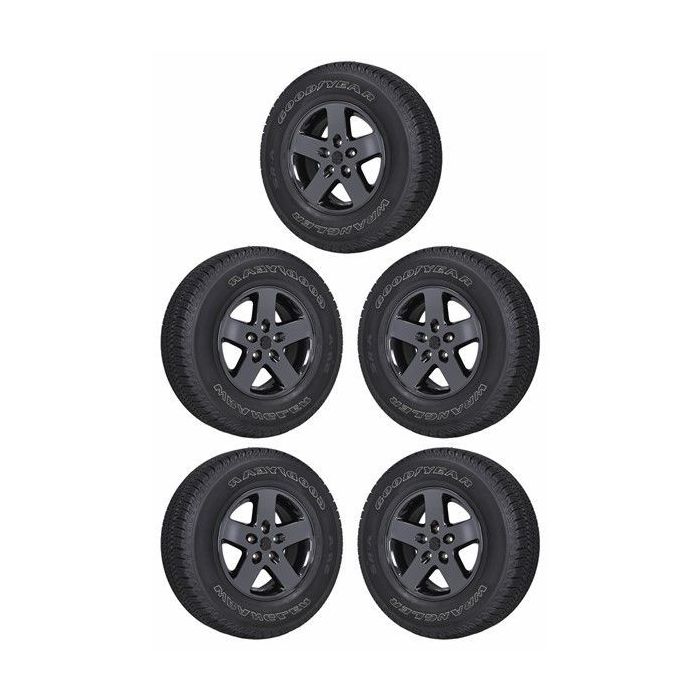 Jeep Wrangler Wheel and Tire Sets-Wheel and Tire Packages-Wheel & Tire Sets-Wheel & Tire Packages-Wheel and Rim Sets-Wheel and Rim Packages-Wheel & Rim Sets -Wheel & Rim Packages PVD Black Chrome 9074