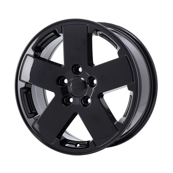 Jeep Wrangler Wheel Rim Gloss Black 9076 Stock Factory OEM Replacement