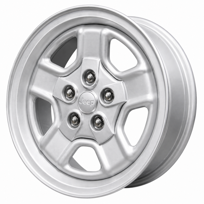 Jeep Compass Wheel Rim Silver Steel 9077 Stock Factory OEM Replacement