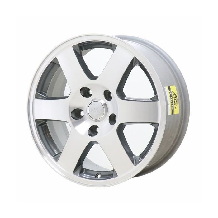Jeep Grand Cherokee Wheel Rim Machined Grey 9079 Stock Factory OEM Replacement