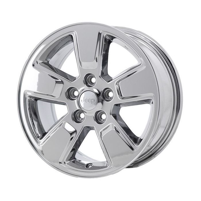Jeep Liberty Wheel Rim PVD Bright Chrome 9084A Stock Factory OEM Replacement