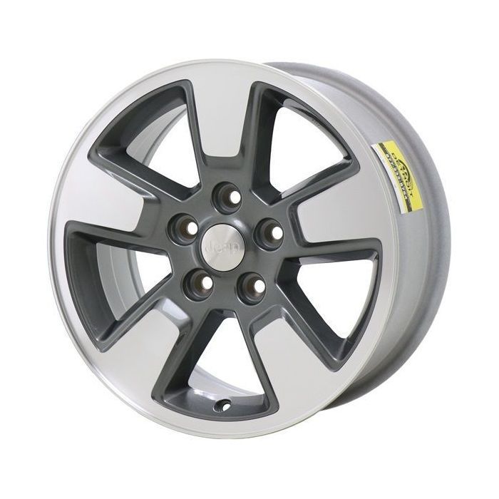 Jeep Liberty Wheel Rim Machined Grey 9084A Stock Factory OEM Replacement