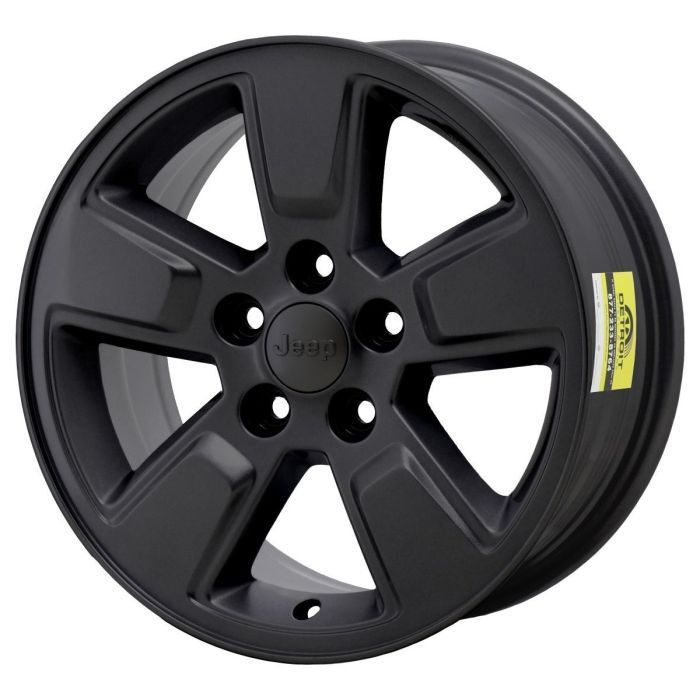 Jeep Liberty Wheel Rim Satin Black 9084B Stock Factory OEM Replacement