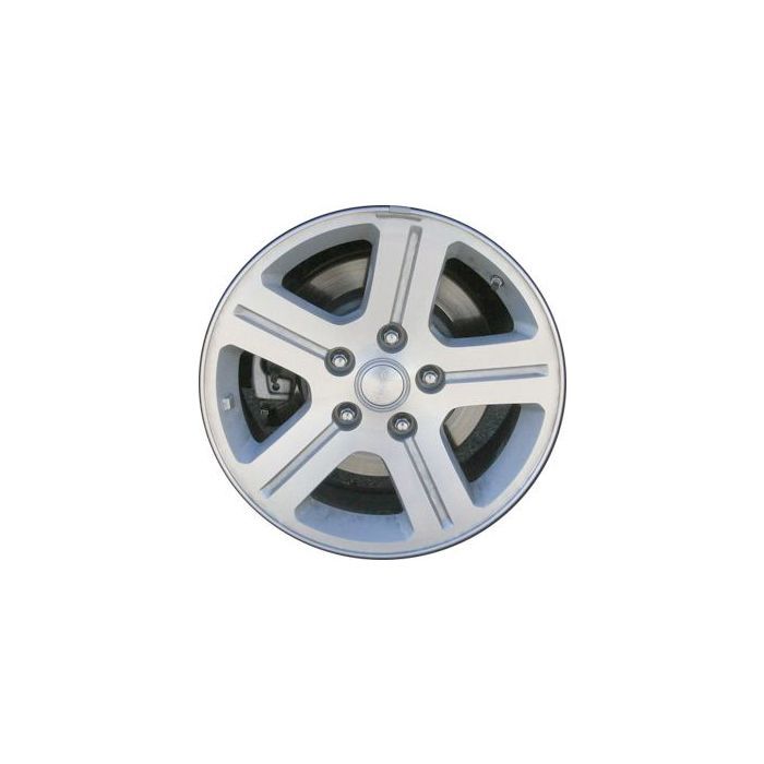 Jeep Commander Wheel Rim Machined Silver 9089 Stock Factory OEM Replacement