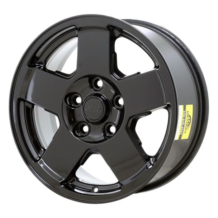 Jeep Commander Wheel Rim Gloss Black 9096 Stock Factory OEM Replacement