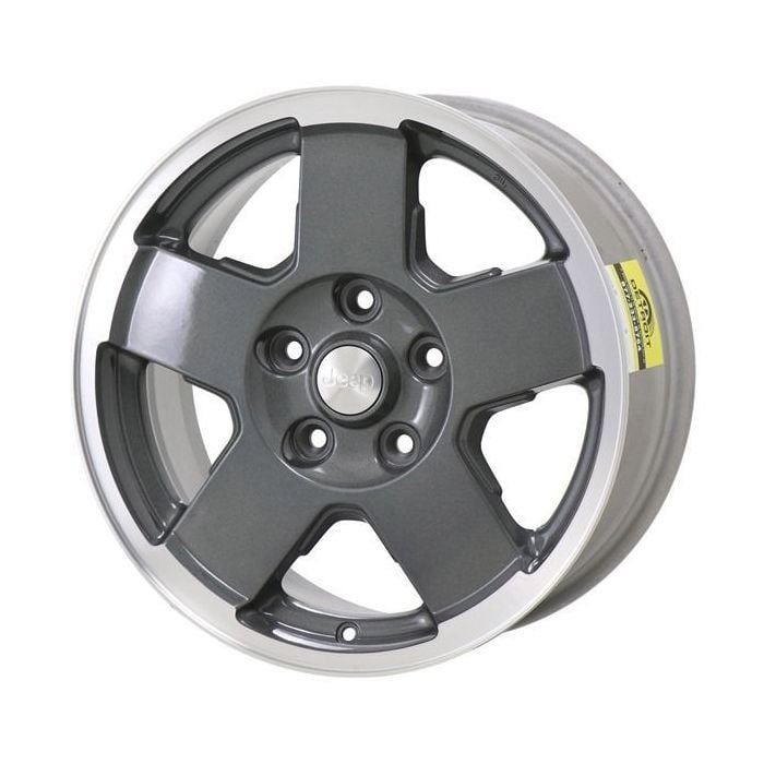 Jeep Commander Wheel Rim Machined Grey 9096 Stock Factory OEM Replacement
