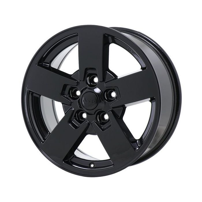 Jeep Commander Wheel Rim Gloss Black 9097 Stock Factory OEM Replacement