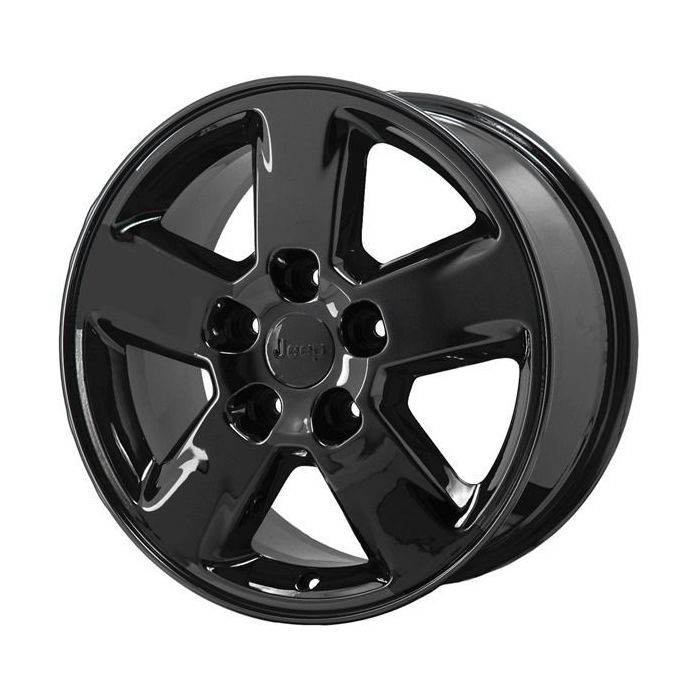 Jeep Grand Cherokee Wheel Rim Gloss Black 9104 Stock Factory OEM Replacement