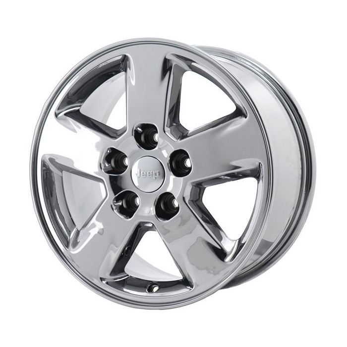 Jeep Grand Cherokee Wheel Rim PVD Bright Chrome 9104 Stock Factory OEM Replacement