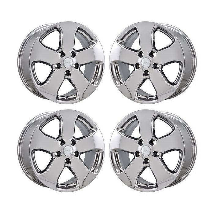 Jeep Grand Cherokee Wheel Rim PVD Bright Chrome 9106 Stock Factory OEM Replacement