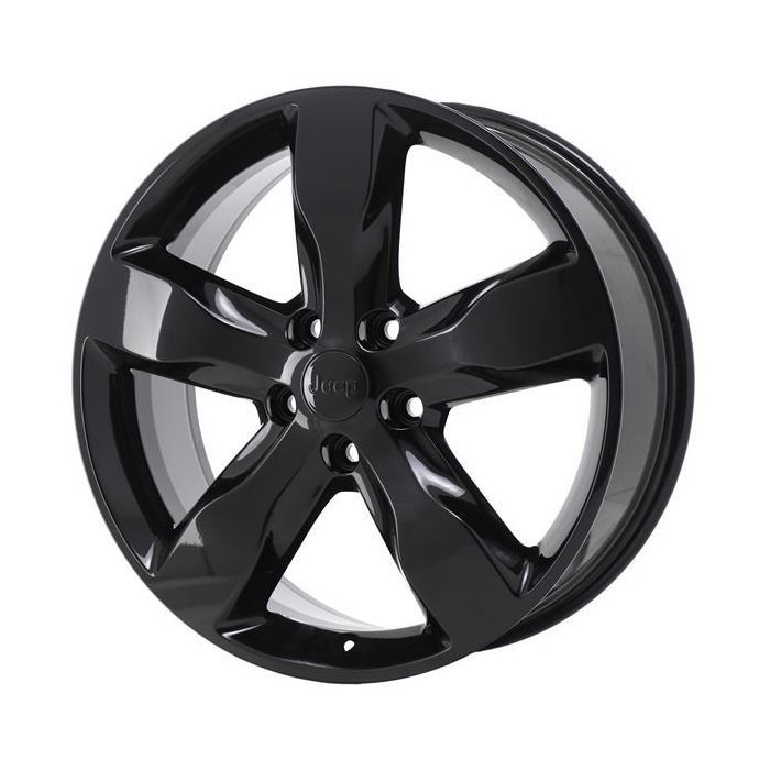 Jeep Grand Cherokee Wheel Rim Gloss Black 9107 Stock Factory OEM Replacement