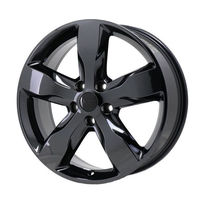 Jeep Grand Cherokee Wheel Rim PVD Black Chrome 9107 Stock Factory OEM Replacement