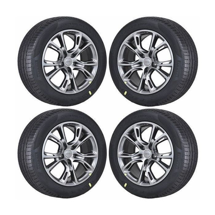 Jeep Grand Cherokee Wheel and Tire Sets-Wheel and Tire Packages-Wheel & Tire Sets-Wheel & Tire Packages-Wheel and Rim Sets-Wheel and Rim Packages-Wheel & Rim Sets -Wheel & Rim Packages Hyper Silver 9113