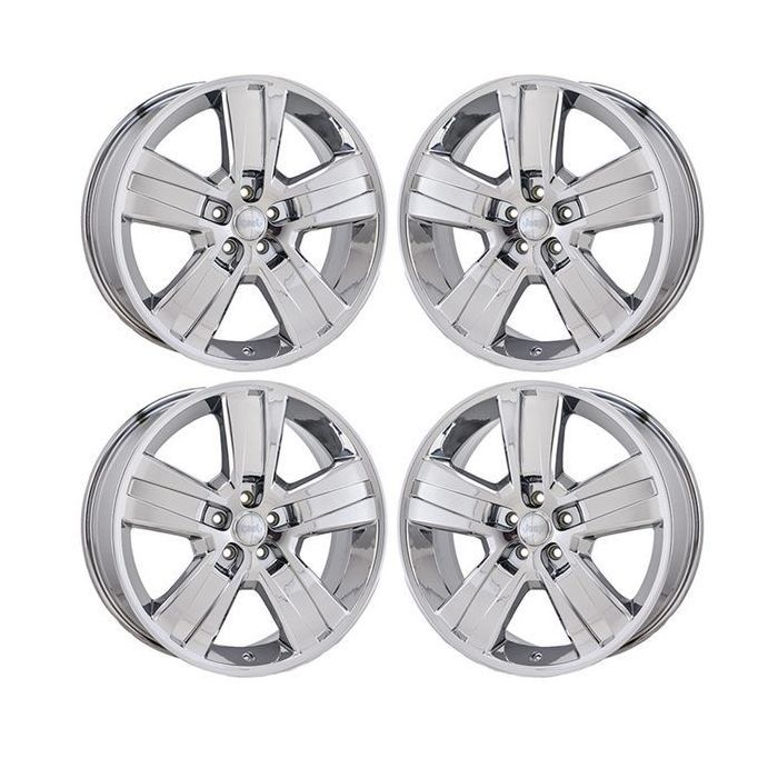 Jeep Liberty Wheel Rim PVD Bright Chrome 9114 Stock Factory OEM Replacement