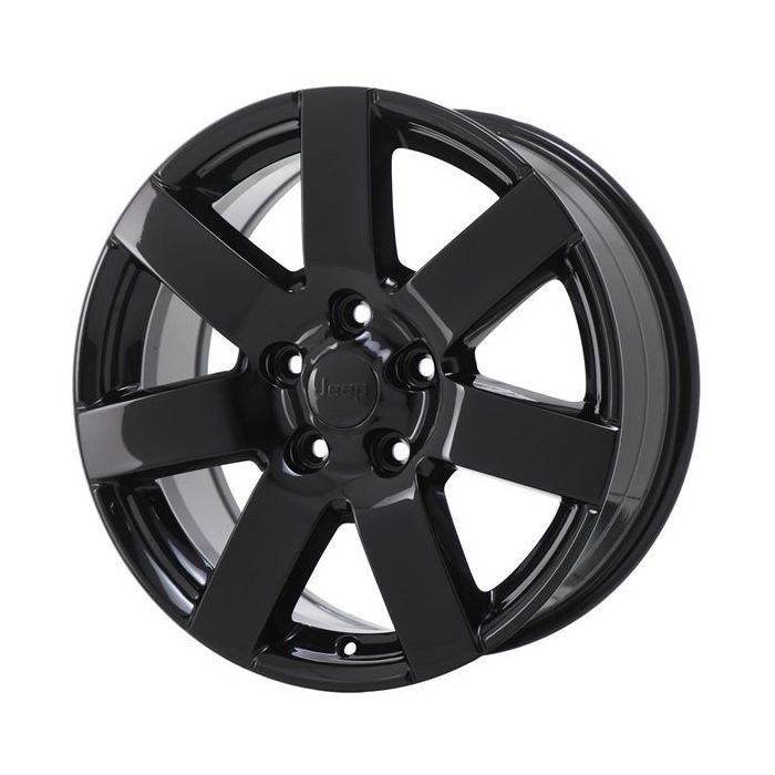 Jeep Wrangler Wheel Rim Gloss Black 9115 Stock Factory OEM Replacement