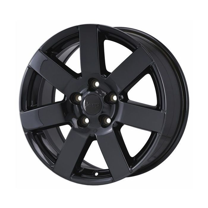 Jeep Wrangler Wheel Rim PVD Black Chrome 9115 Stock Factory OEM Replacement