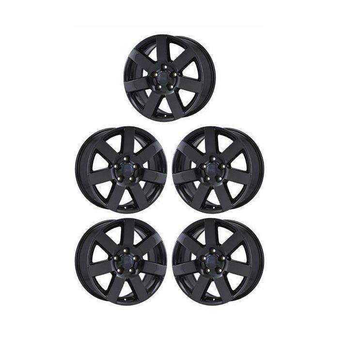 Jeep Wrangler Wheel Rim PVD Black Chrome 9115 Stock Factory OEM Replacement