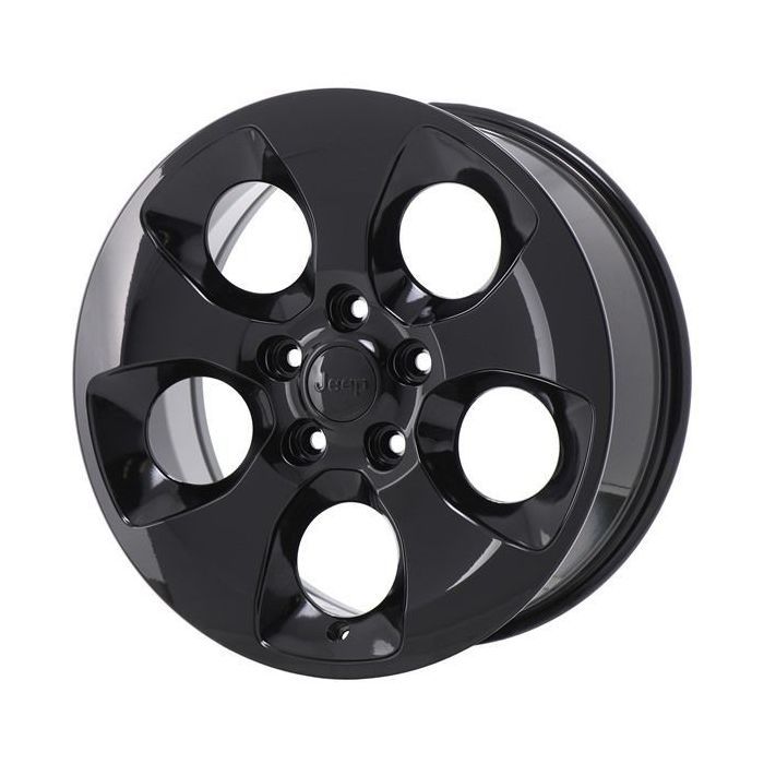 Jeep Wrangler Wheel Rim Gloss Black 9119 Stock Factory OEM Replacement