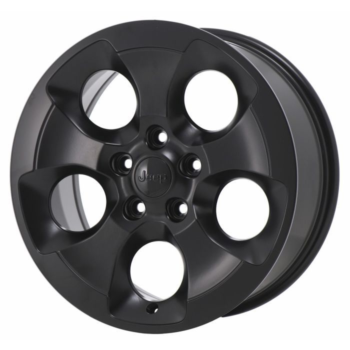 Jeep Cherokee Wheel Rim Satin Black 9130 Stock Factory OEM Replacement