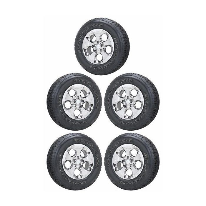 Jeep Wrangler Wheel and Tire Sets-Wheel and Tire Packages-Wheel & Tire Sets-Wheel & Tire Packages-Wheel and Rim Sets-Wheel and Rim Packages-Wheel & Rim Sets -Wheel & Rim Packages PVD Bright Chrome 9119