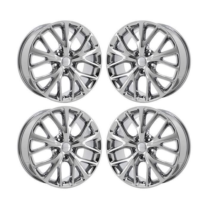 Dodge Durango Wheel Rim PVD Bright Chrome 9129 Stock Factory OEM Replacement