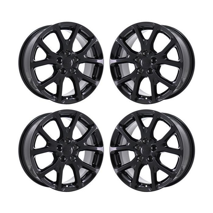 Jeep Cherokee Exchange Wheels Set of 4-Exchange Rims Set of 4 Gloss Black 9130