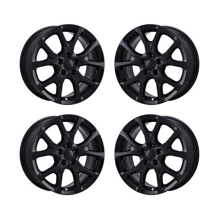 Jeep Cherokee Exchange Wheels Set of 4-Exchange Rims Set of 4 Satin Black 9130