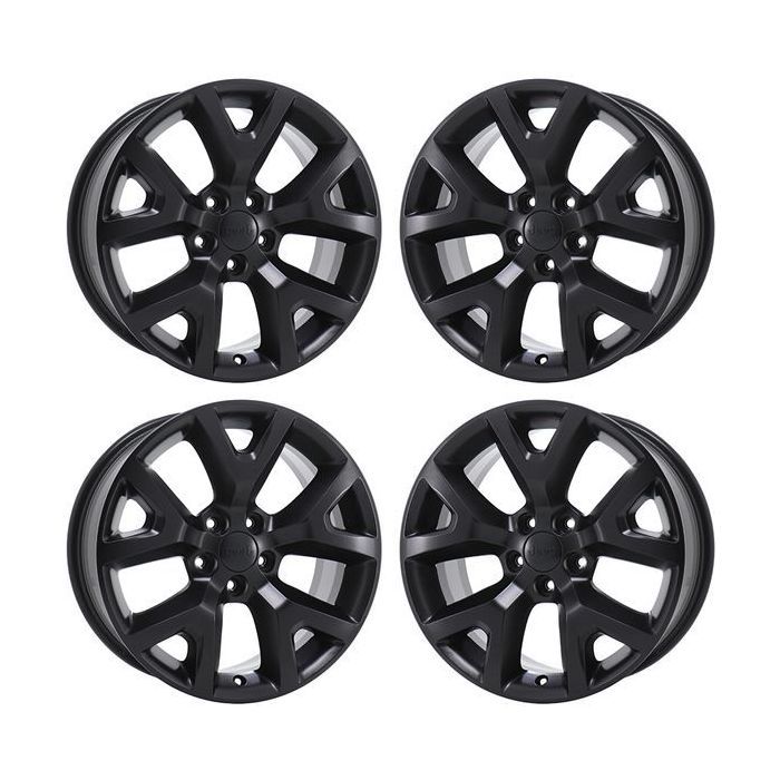 Jeep Cherokee Exchange Wheels Set of 4-Exchange Rims Set of 4 Satin Black 9131