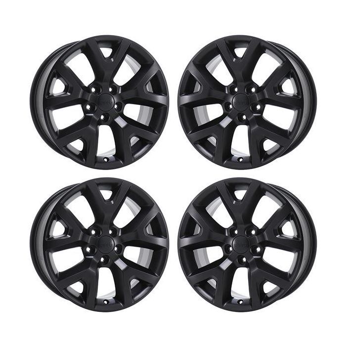 Jeep Cherokee Exchange Wheels Set of 4-Exchange Rims Set of 4 Satin Black 9131