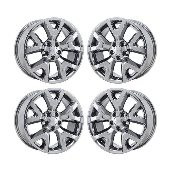 Jeep Cherokee Wheel Rim PVD Bright Chrome 9131 Stock Factory OEM Replacement
