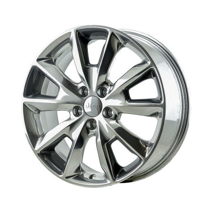 Jeep Cherokee Wheel Rim Polished Grey 9132 Stock Factory OEM Replacement