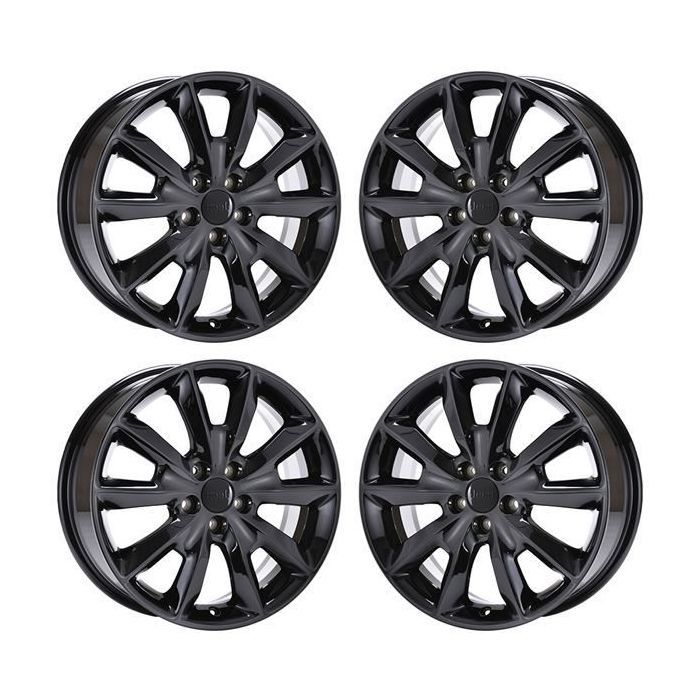 Jeep Cherokee Wheel Rim PVD Black Chrome 9132 Stock Factory OEM Replacement