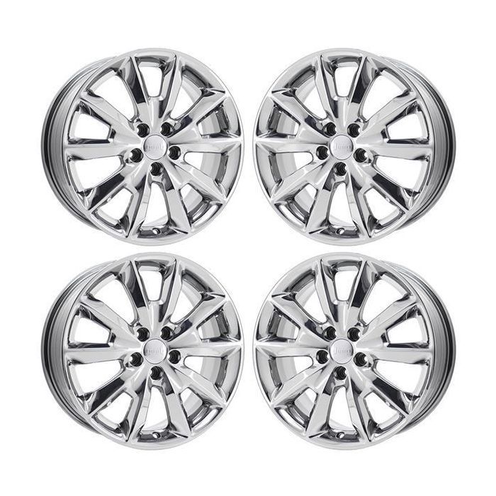 Jeep Cherokee Wheel Rim PVD Bright Chrome 9132 Stock Factory OEM Replacement