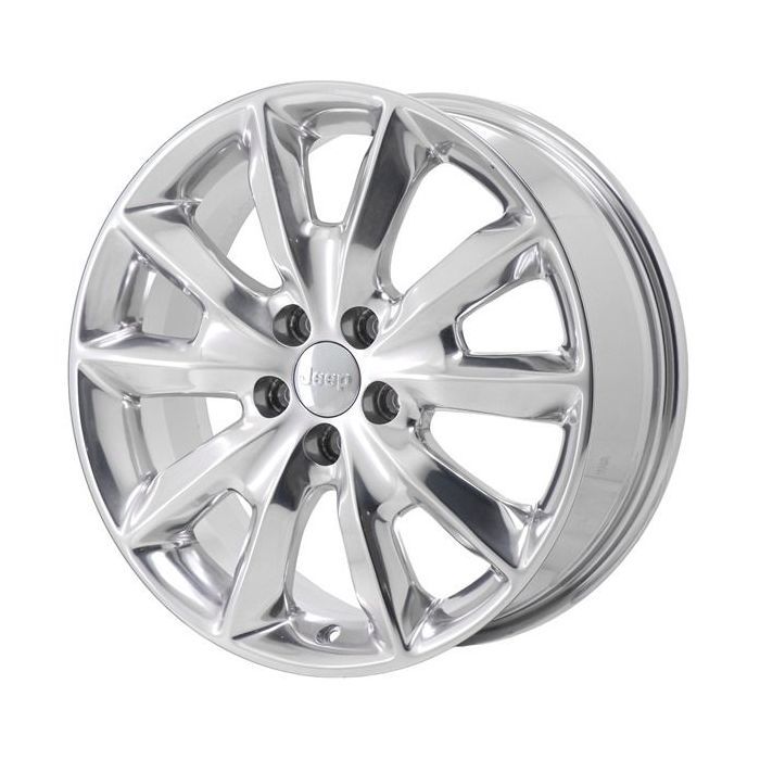 Jeep Cherokee Wheel Rim Polished 9132 Stock Factory OEM Replacement