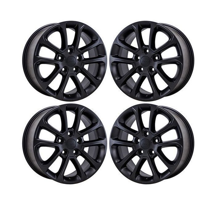 Jeep Grand Cherokee Exchange Wheels Set of 4-Exchange Rims Set of 4 Satin Black 9136