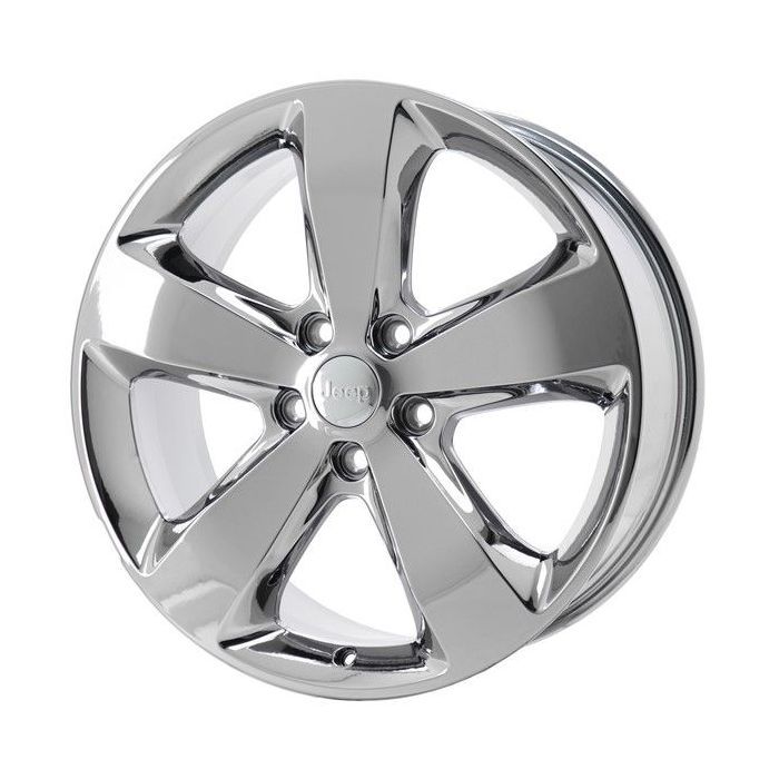 Jeep Grand Cherokee Wheel Rim PVD Bright Chrome 9137 Stock Factory OEM Replacement