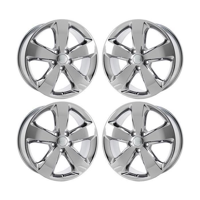 Jeep Grand Cherokee Wheel Rim PVD Bright Chrome 9137 Stock Factory OEM Replacement