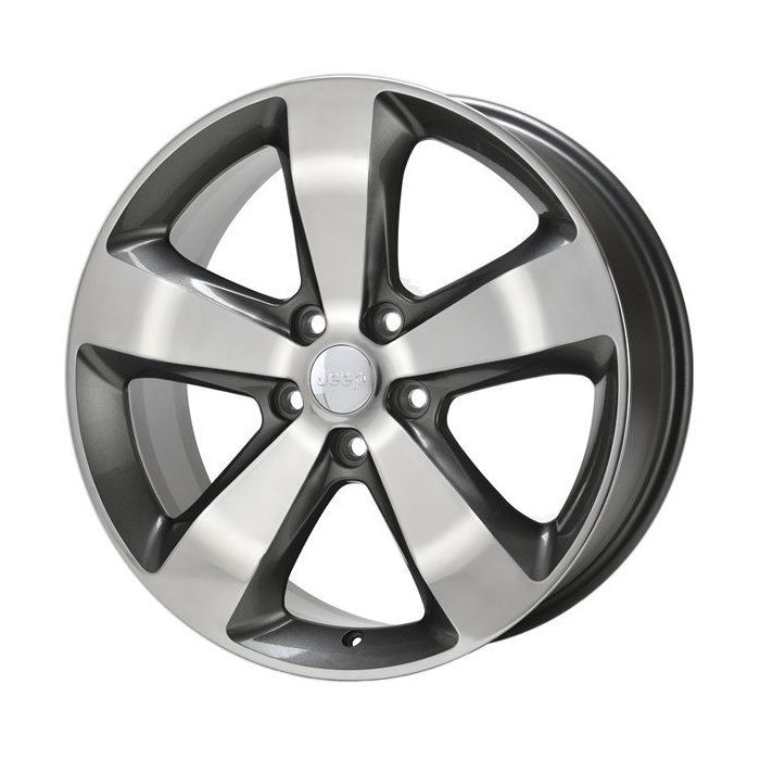 Jeep Grand Cherokee Wheel Rim Polished Grey 9137 Stock Factory OEM Replacement