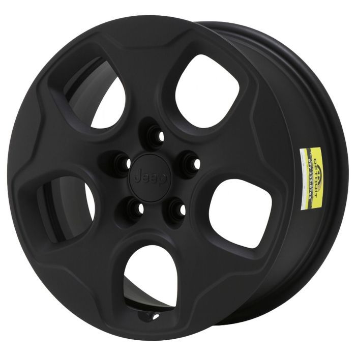 Jeep Renegade Wheel Rim Satin Black 9145 Stock Factory OEM Replacement