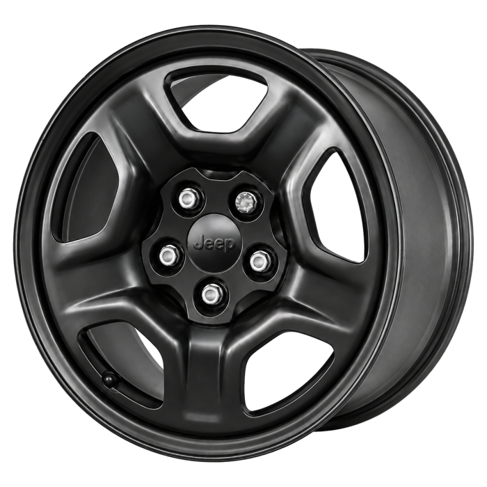 Jeep Renegade Wheel Rim Satin Black Steel 9146 Stock Factory OEM Replacement